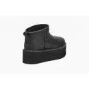 Купить UGG Classic Ultra Mini Platform Black Leather