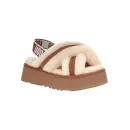 Купить UGG W Disco Cross Slide Chestnut