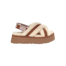 UGG W Disco Cross Slide Chestnut