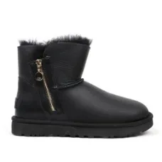 UGG Bailey Zip Mini Black Metallic