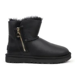 UGG Bailey Zip Mini Black Metallic