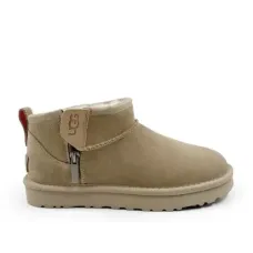 UGG Classic Ultra Mini Zip Boot Sand
